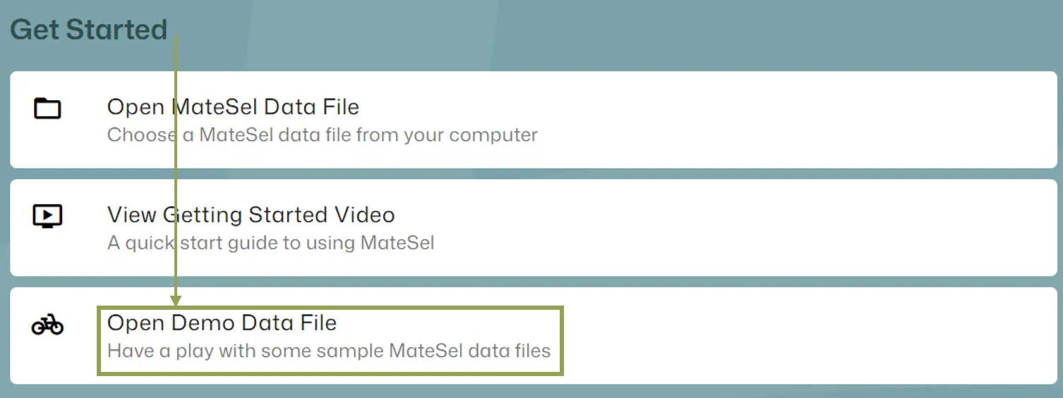 MMG Demo File